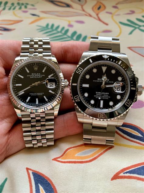 rolex 36mm zu klein